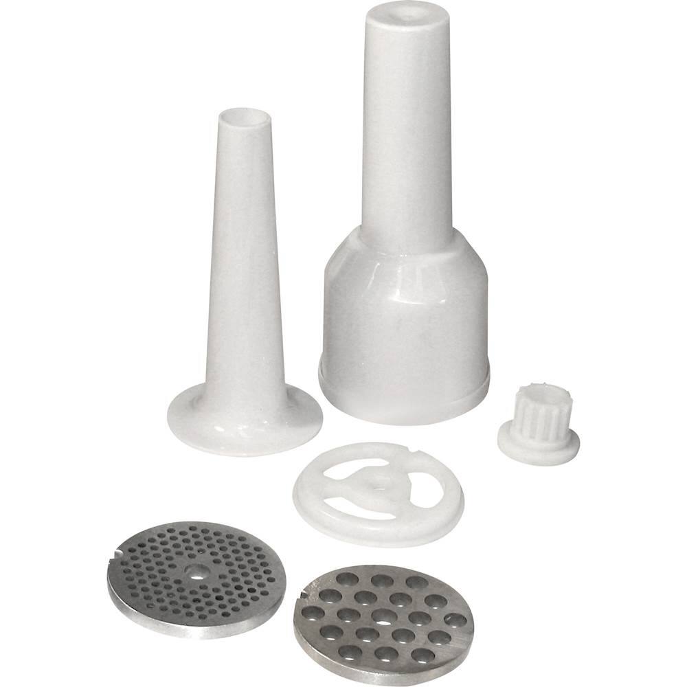 Weston 8 Electric Meat Grinder & Sausage Stuffer White 330201W