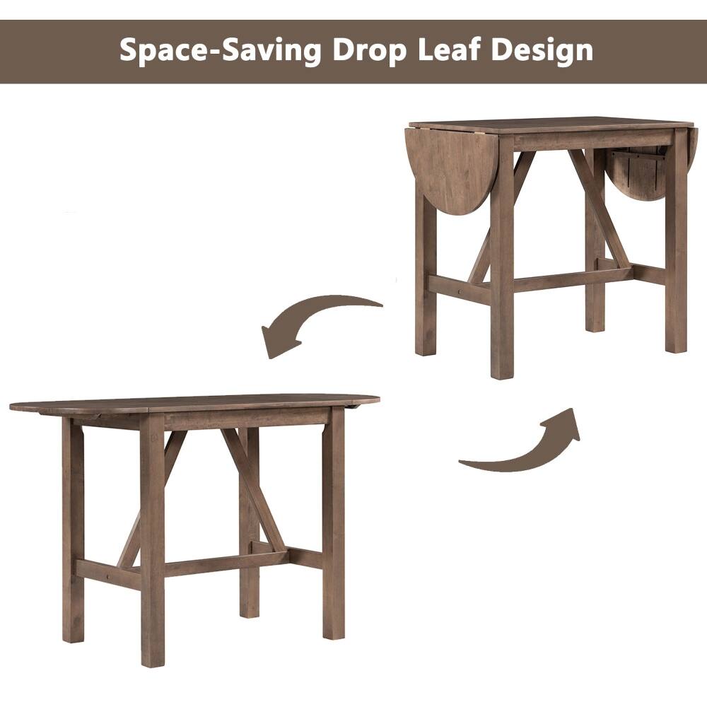 Space-Saving Drop Leaf Design