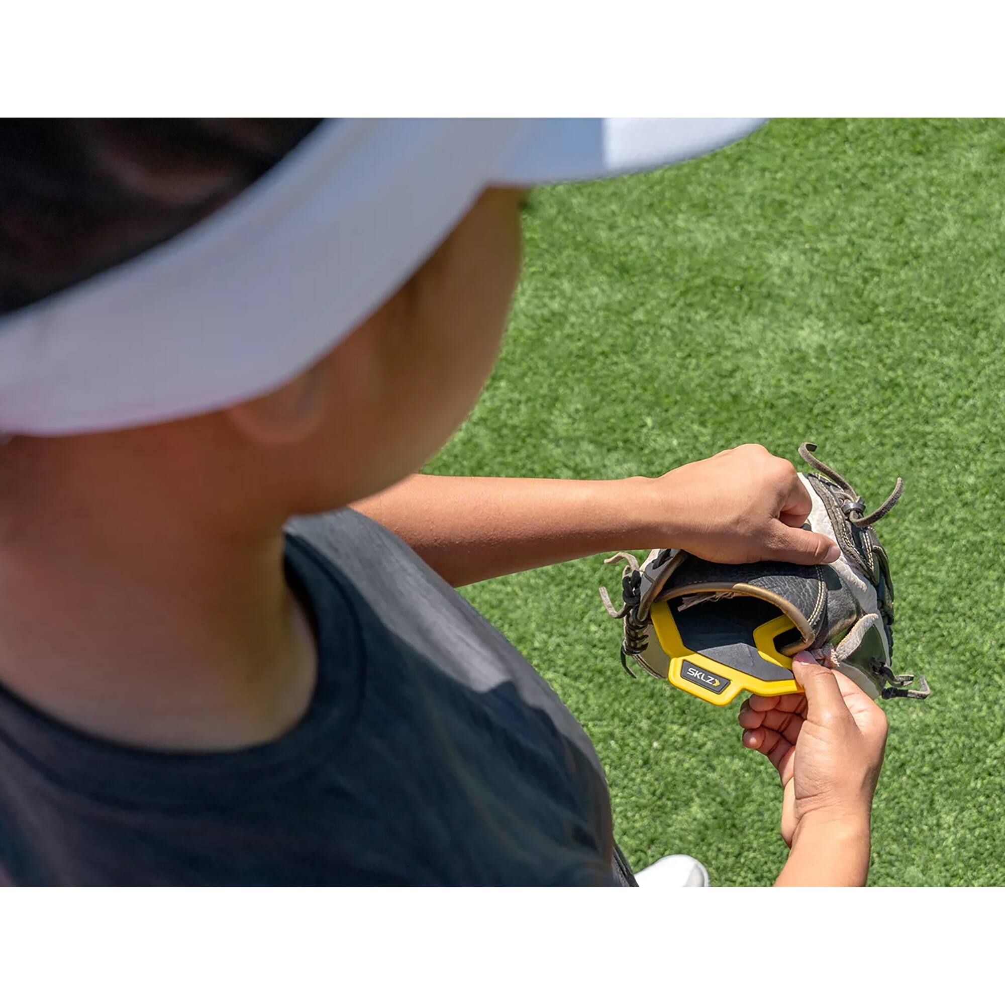 Alt View 2. SKLZ - SKLZ Adult Fielding Hands Baseball/Softball Training Aid - Black/Yellow - Black/Yellow.