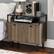 Alt View 12. Walker Edison - Rectangular Modern Steel / Tempered Glass Side Table - Slate Grey.