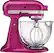 Left. KitchenAid - Tilt-Head Stand Mixer - Raspberry Ice.
