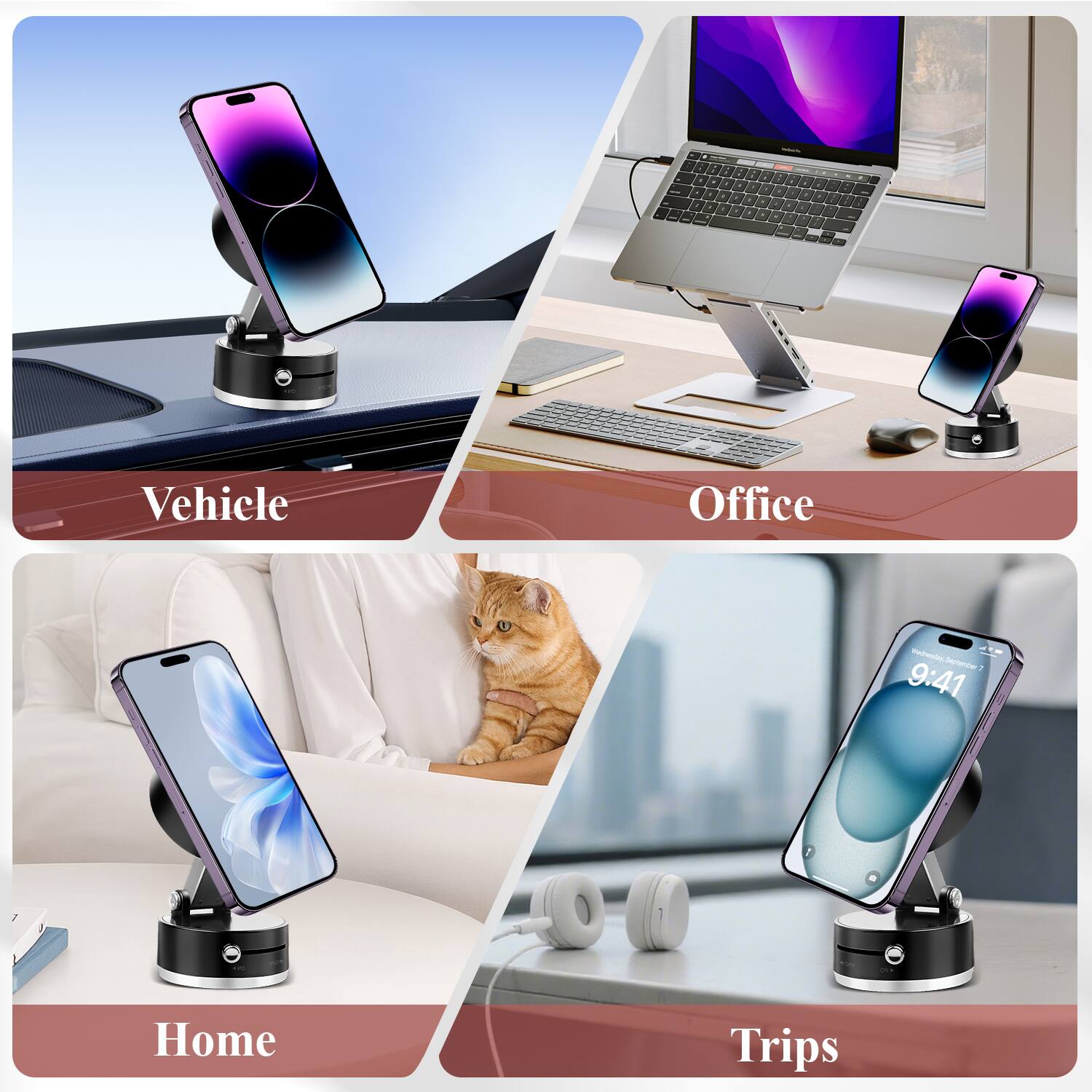 Vehicle  
Office  
Home  
Trips