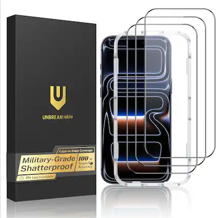 UNBREAKable
Edge-to-Edge Coverage
Military-Grade 100% Touch Shatterproof Accuracy
10s Easy Installation