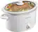 Angle Standard. Hamilton Beach - 3-Quart Slow Cooker - White.