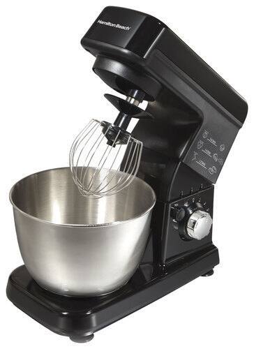 Alt View 12. Hamilton Beach - Tilt-Head Stand Mixer - Black.