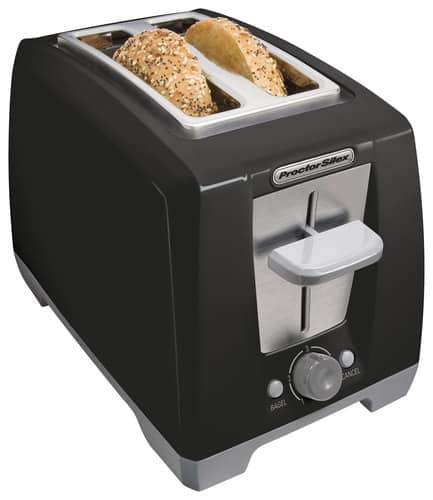  Hamilton Beach - 2-Slice Bagel Toaster - Black