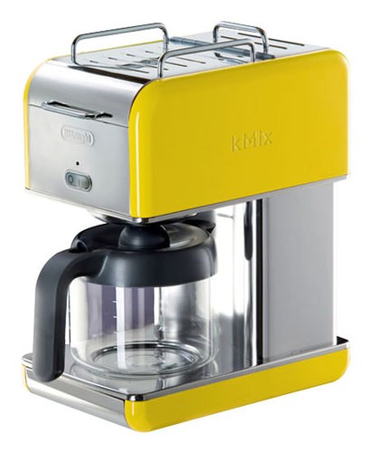 Best Buy: DeLonghi kMix 10-Cup Coffeemaker Yellow DCM04YE