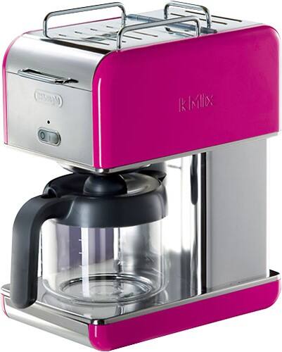 Best Buy DeLonghi kMix 10 Cup Coffeemaker Magenta DCM04MA