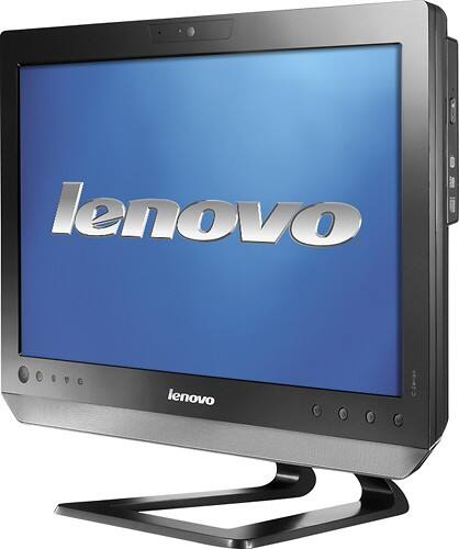 Left Standard. Lenovo - 20" All-In-One Computer - 4GB Memory - 500GB Hard Drive.