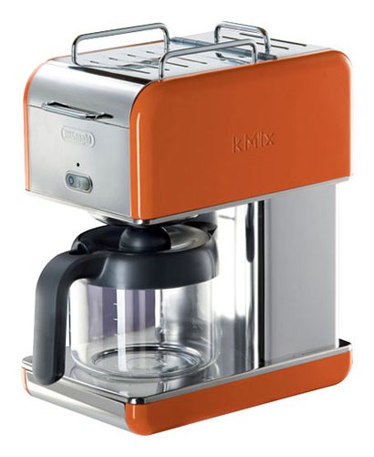 Best Buy: DeLonghi kMix 5-Cup Coffeemaker Orange DCM02OR