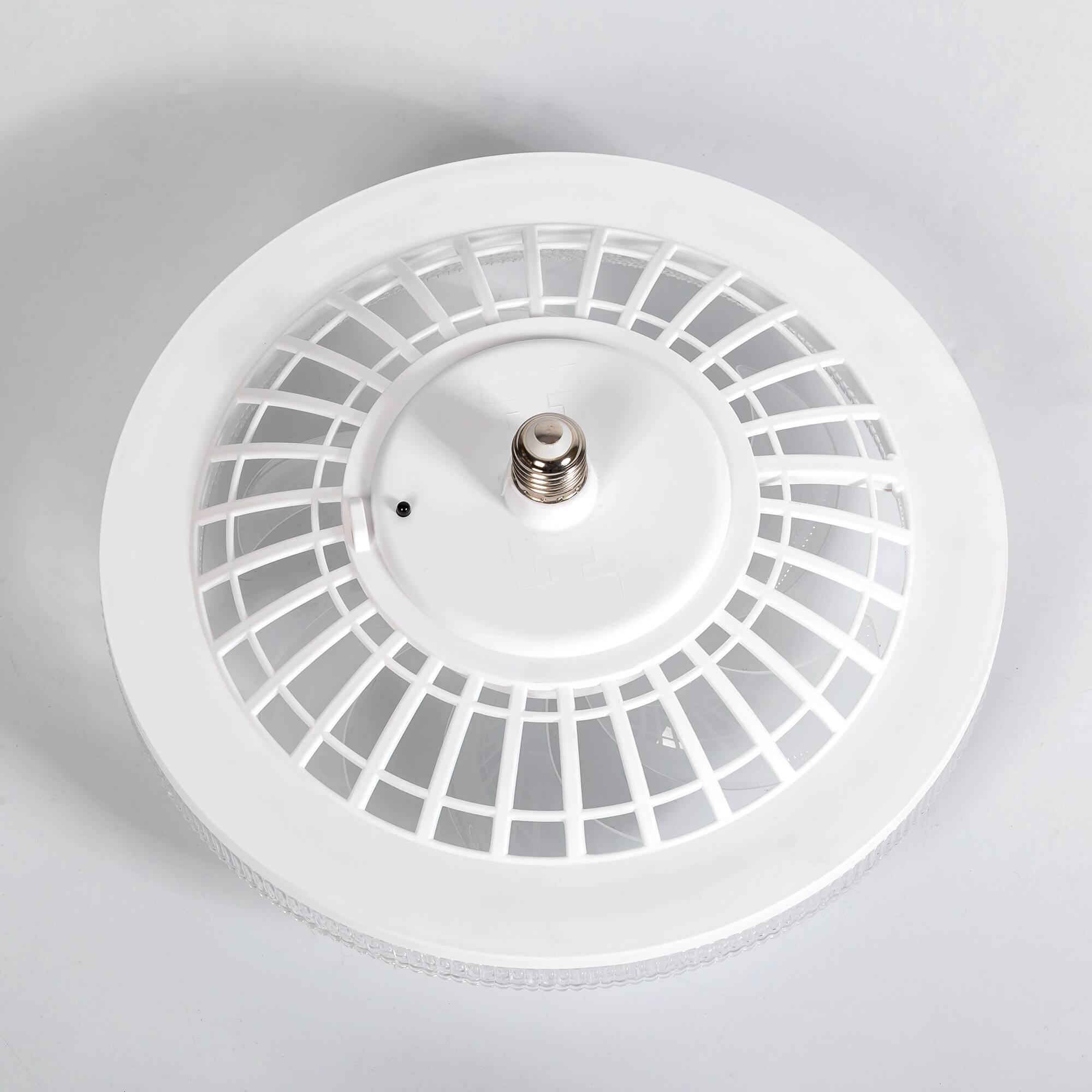 Alt View 9. Breezary - Breezary 13-Inch Multi-Directional Ceiling Fan, 3-Color Light, 7 ABS Blades, DC Motor, 6-Speed Remote & Memory Function - Matte White.