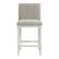 Front. OSP Home Furnishings - Kaylee 26 Spindle Counter Stool - Fog / Antique White.