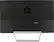 Back. HP - Pavilion 23" IPS LED HD Monitor - Jet Black/Natural Silver.