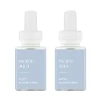 Pura - Pacific Aqua Smart Vial Dual Refill - Blue - Front_Zoom