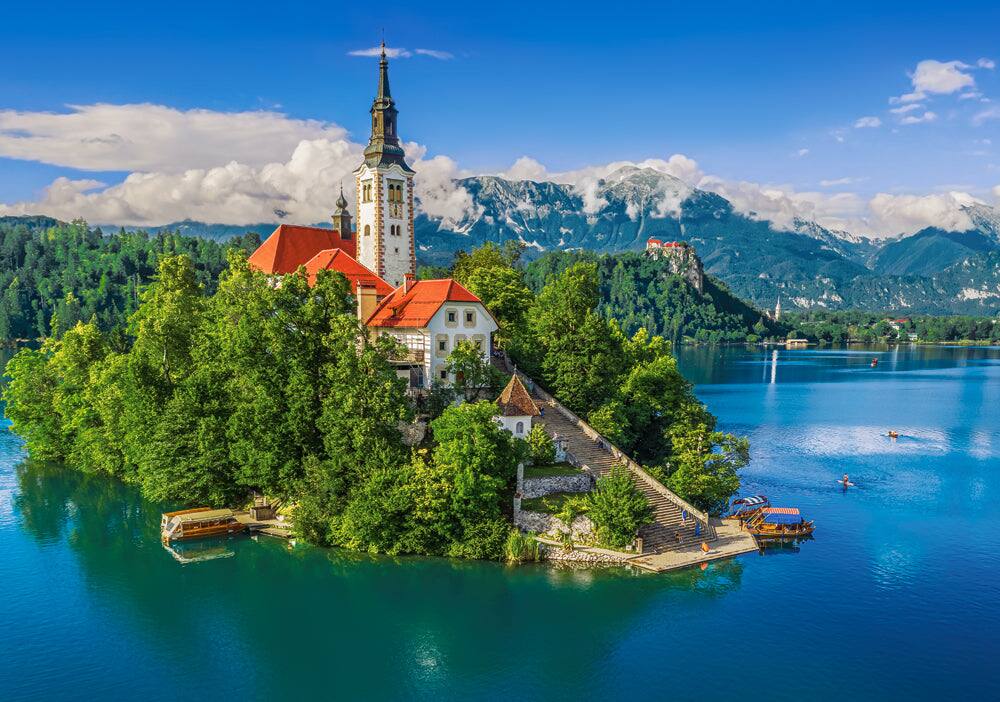 Castorland 500 Piece Jigsaw Puzzles, Bled, Slovenia, Historic