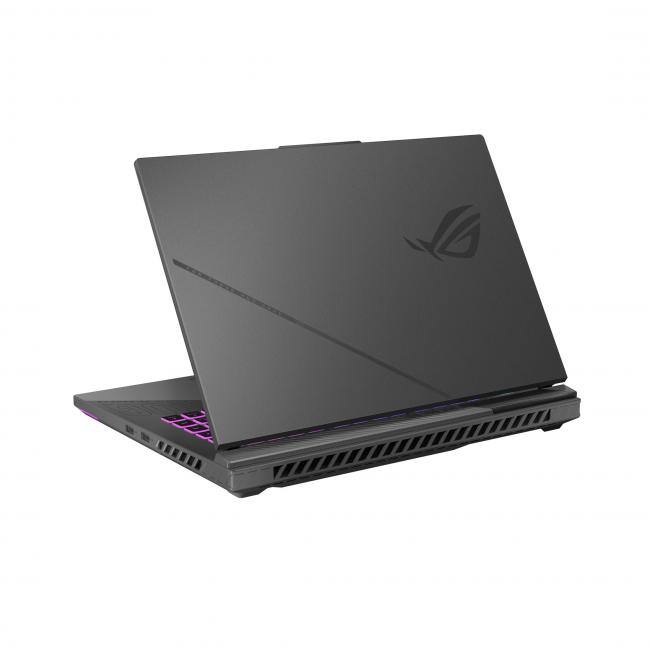 Alt View 4. ASUS - ASUS ROG Strix G16 16" ROG Nebula 2.5K Gaming Notebook AMD Ryzen 9 9955HX 16GB RAM 1TB SSD NVIDIA GeForce RTX 5070 - Eclipse Gray.