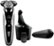 Left Zoom. Philips Norelco - 9300 Clean & Charge Wet/Dry Electric Shaver - Black/Silver.