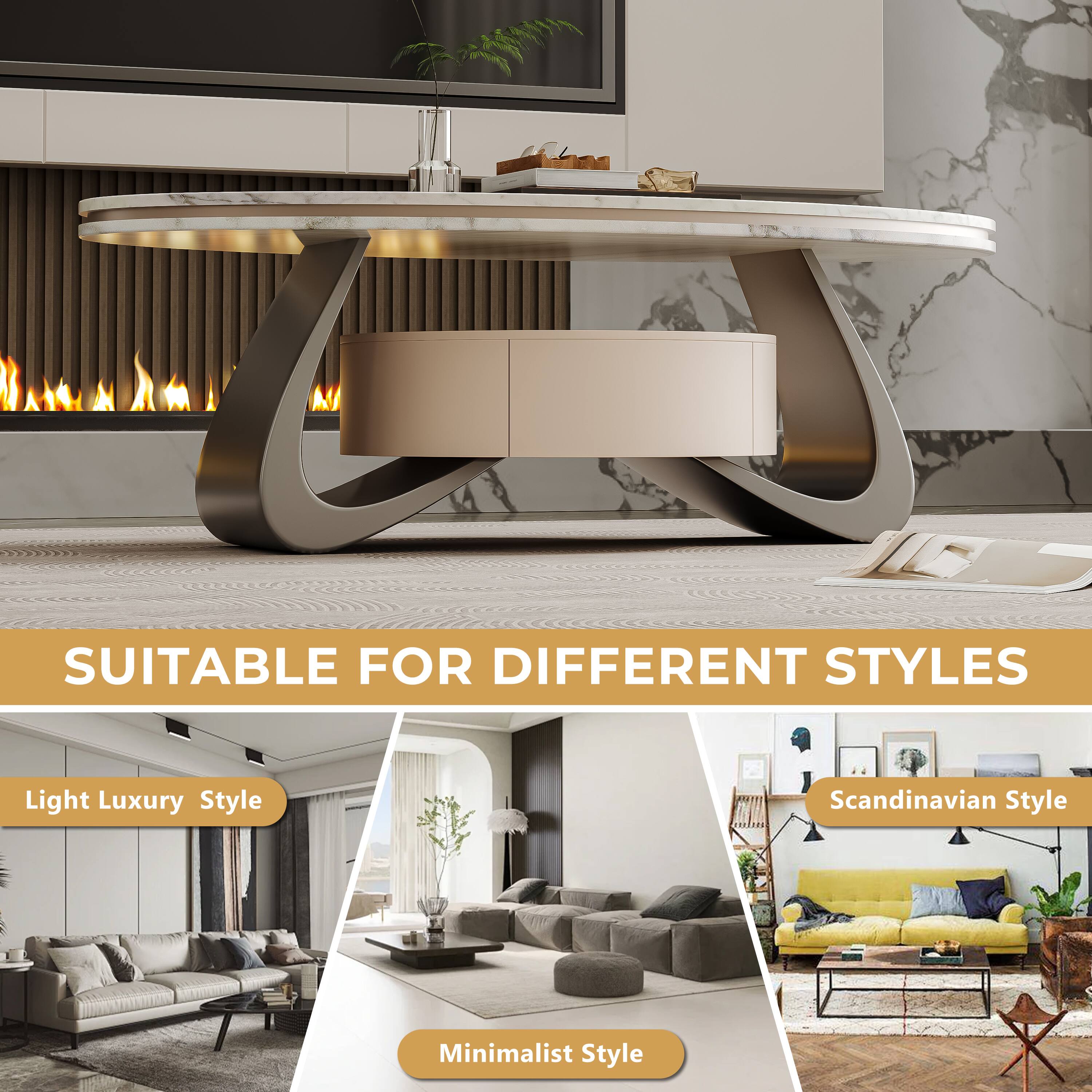 SUITABLE FOR DIFFERENT STYLES

- Light Luxury Style
- Minimalist Style
- Scandinavian Style