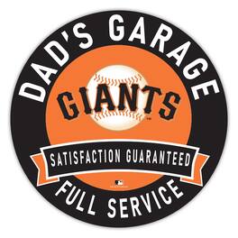 Fan Creations - San Francisco Giants 16" Dad's Garage Wood Sign - Multicolor
