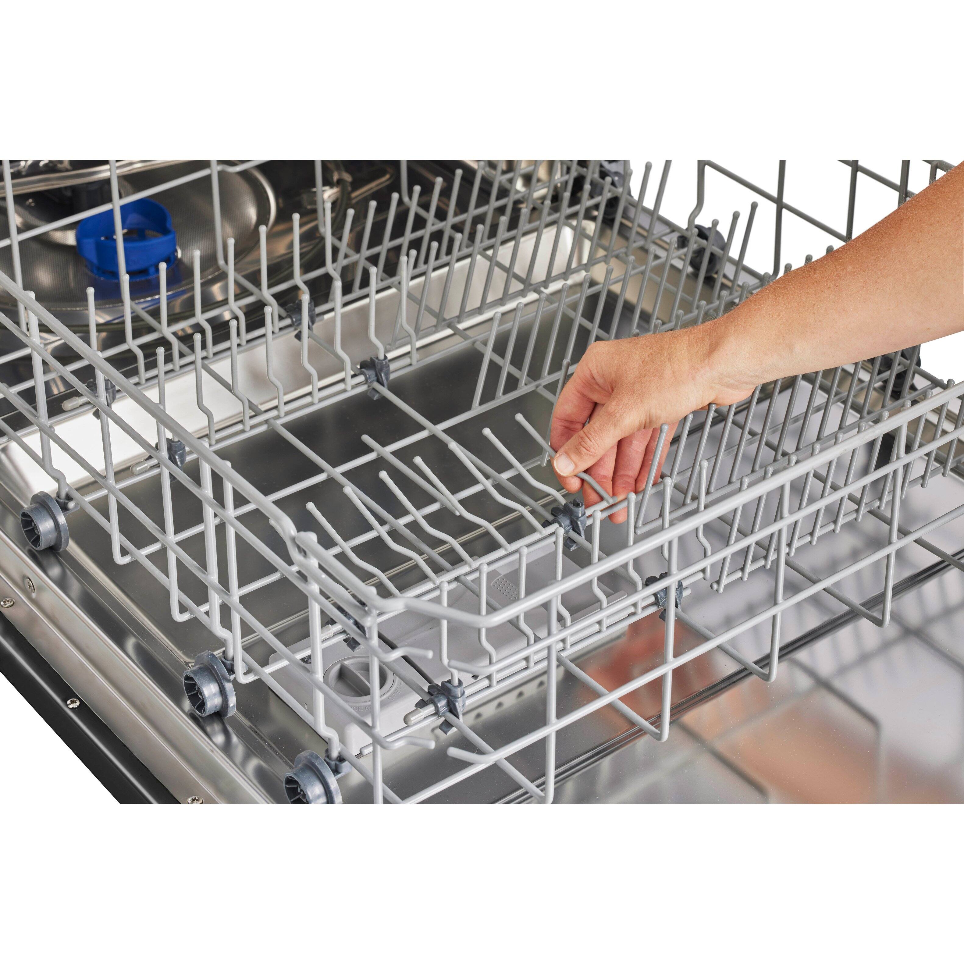 Alt View 16. Unique Appliances - Classic Retro 24" Top Control Dishwasher with Stainless Steel Tub and 3rd Rack - Midnight Black.
