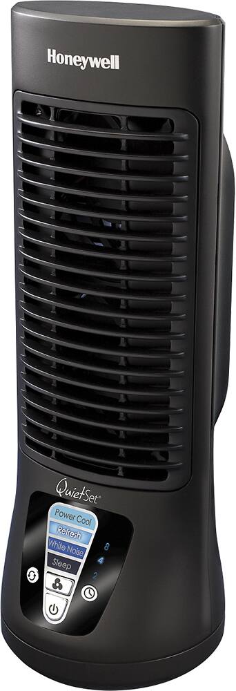 Angle. Honeywell Home - QuietSet 13" Personal Fan - Black.