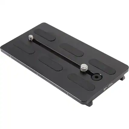 Front. Sirui - Sirui BP-150L Video Quick Release Plate for BCH-30 Video Tilt Head.