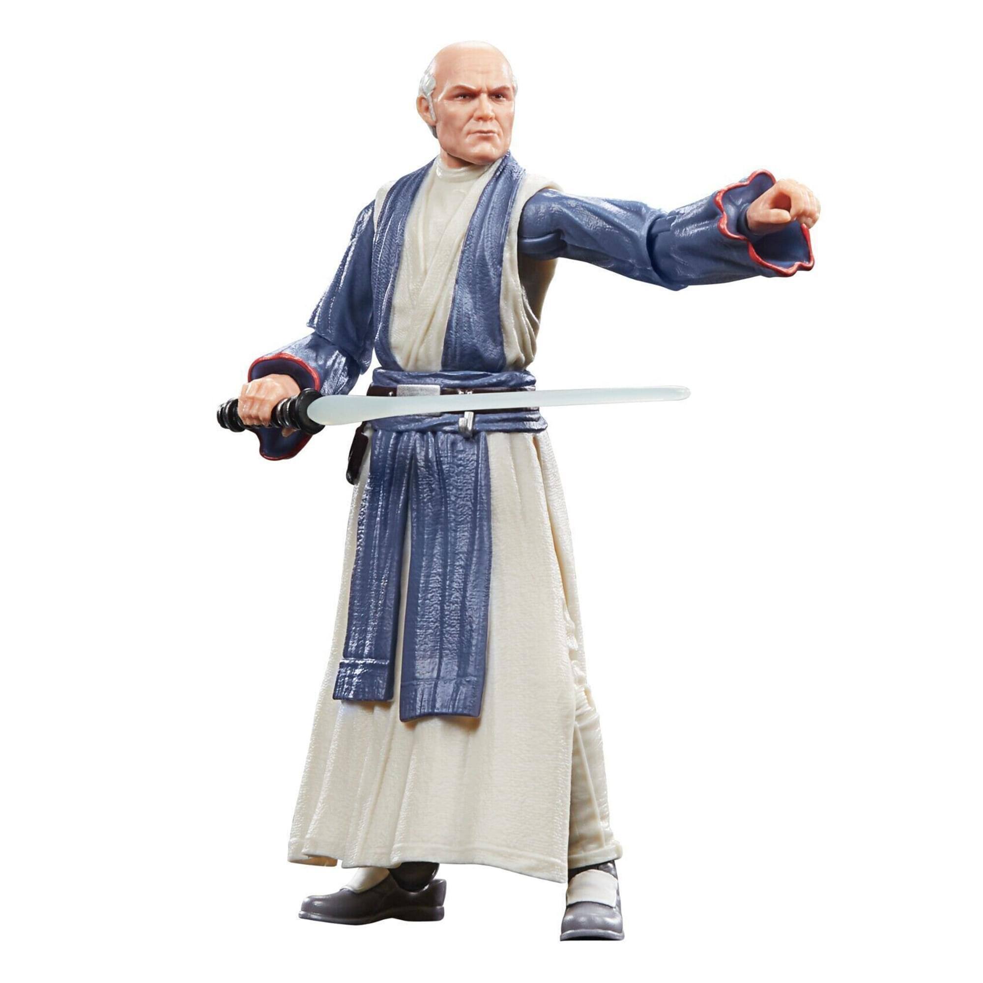 Alt View 1. Hasbro - Star Wars 6 Inch Action Figure 2-Pack | Obi-Wan Kenobi & Darth Vader - Black/White.