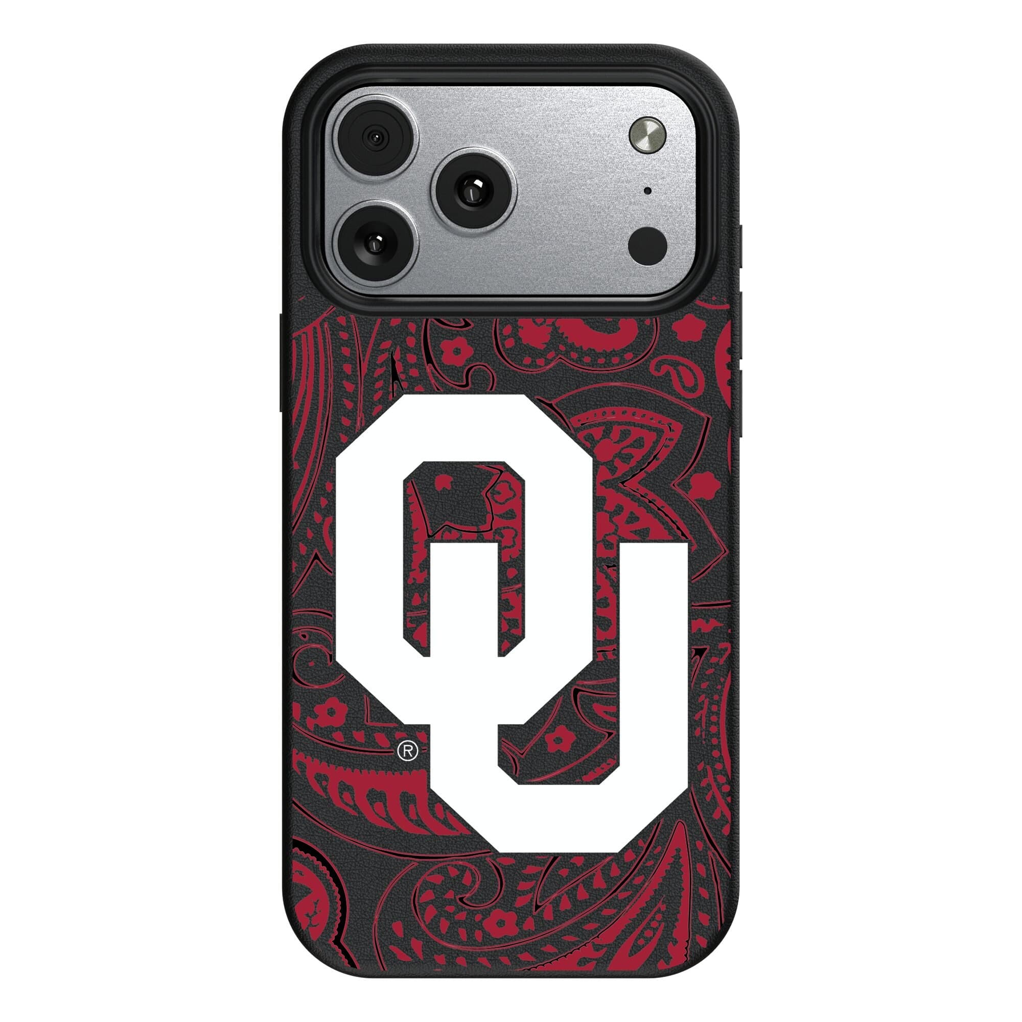 Keyscaper - NCAA - Oklahoma Sooners Paisley iPhone Magnetic Bump Case - 17 - Black price history on PriceWatchPro