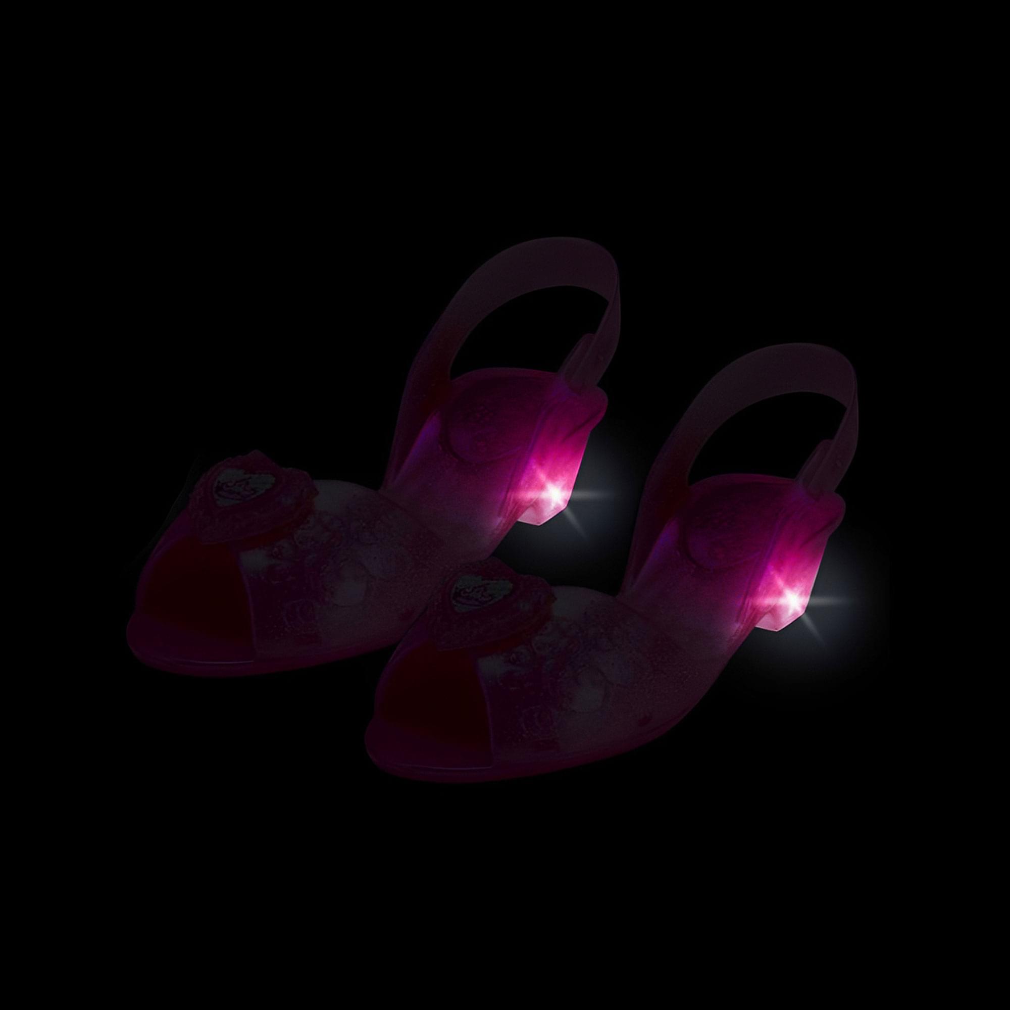 Alt View 10. Disguise - Disney Princess Light-Up Costume Shoes | Medium 11/12 - Pink.