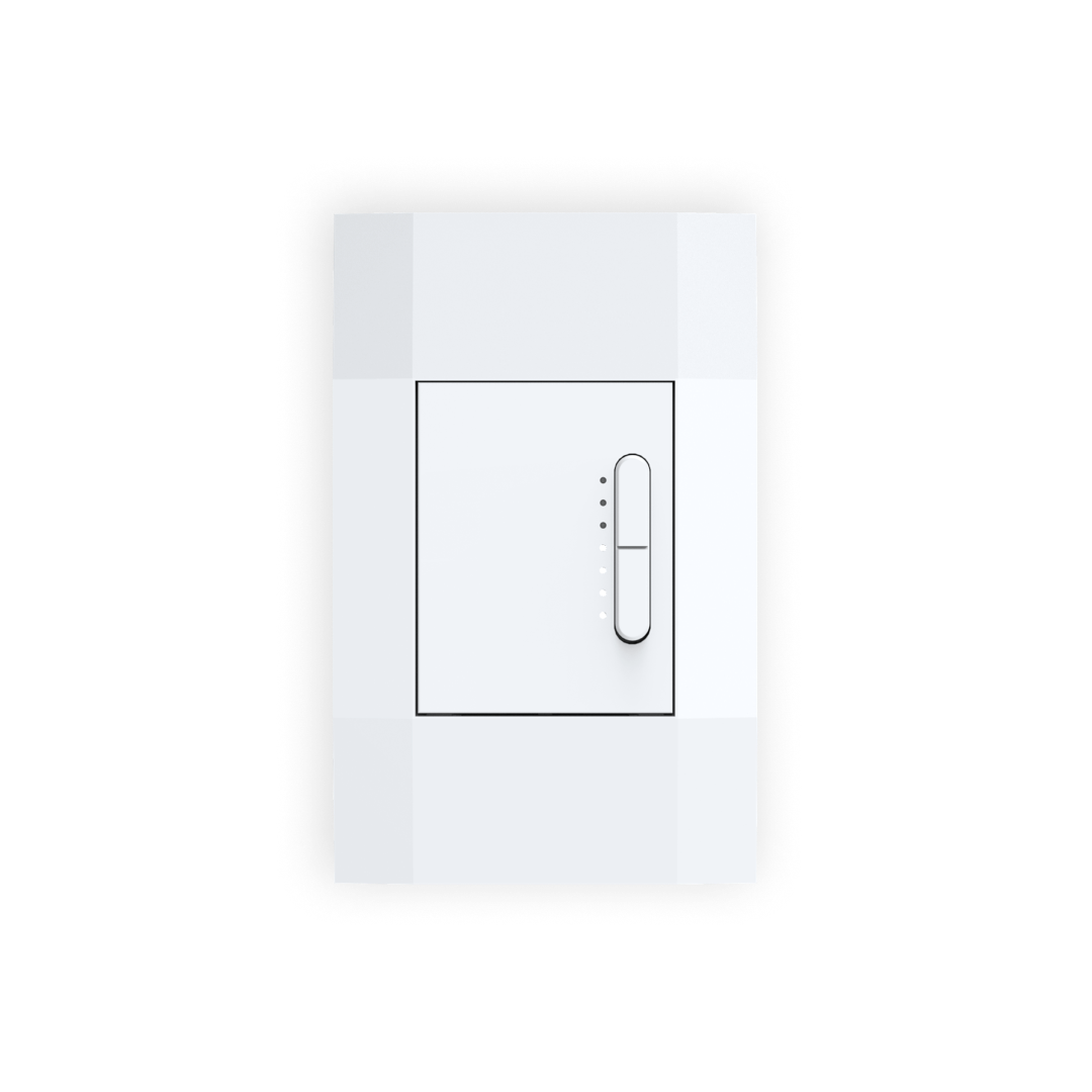Deako - Smart Dimmer (Single-Pole), Rocker-Style Dimming, Remote App, Voice Control w/Alexa & Google, Neutral Wire Required - White