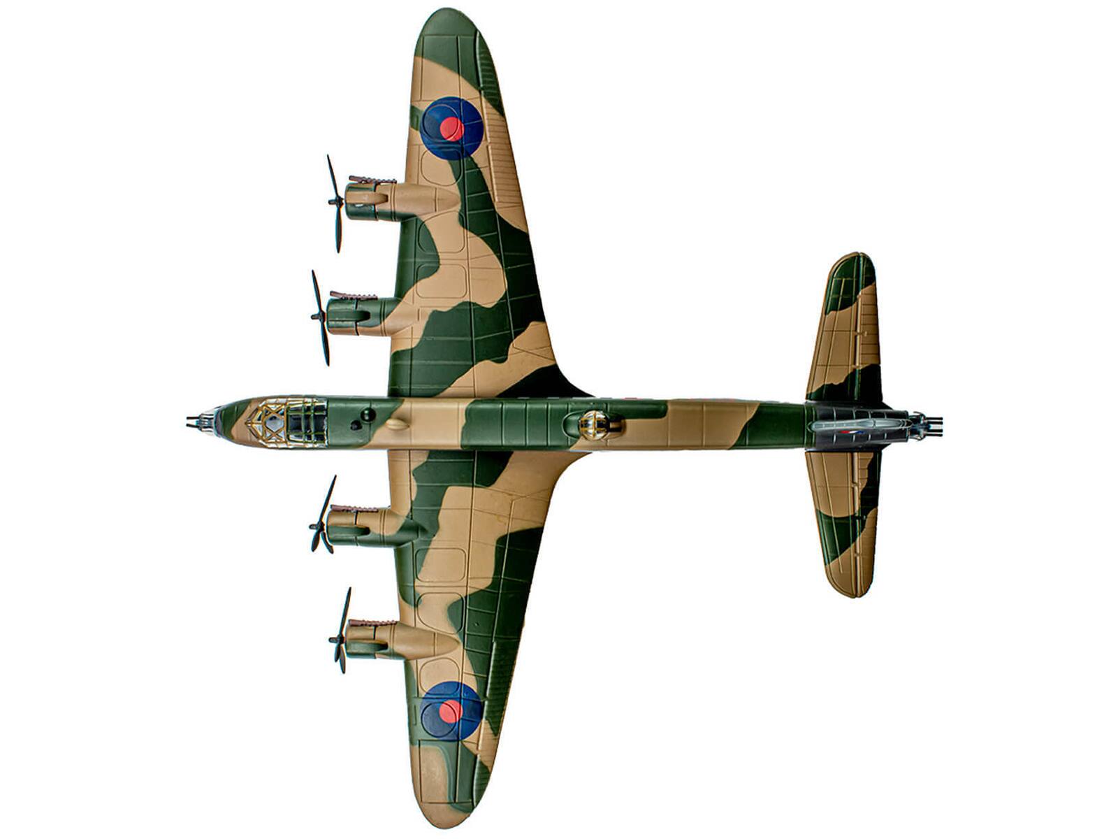 Left. Luppa - Short Stirling Mk.III "Jolly Roger" No. 199 Squadron 100 Group 1943 British RAF 1/144 WWII Plane Series - Multicolor.