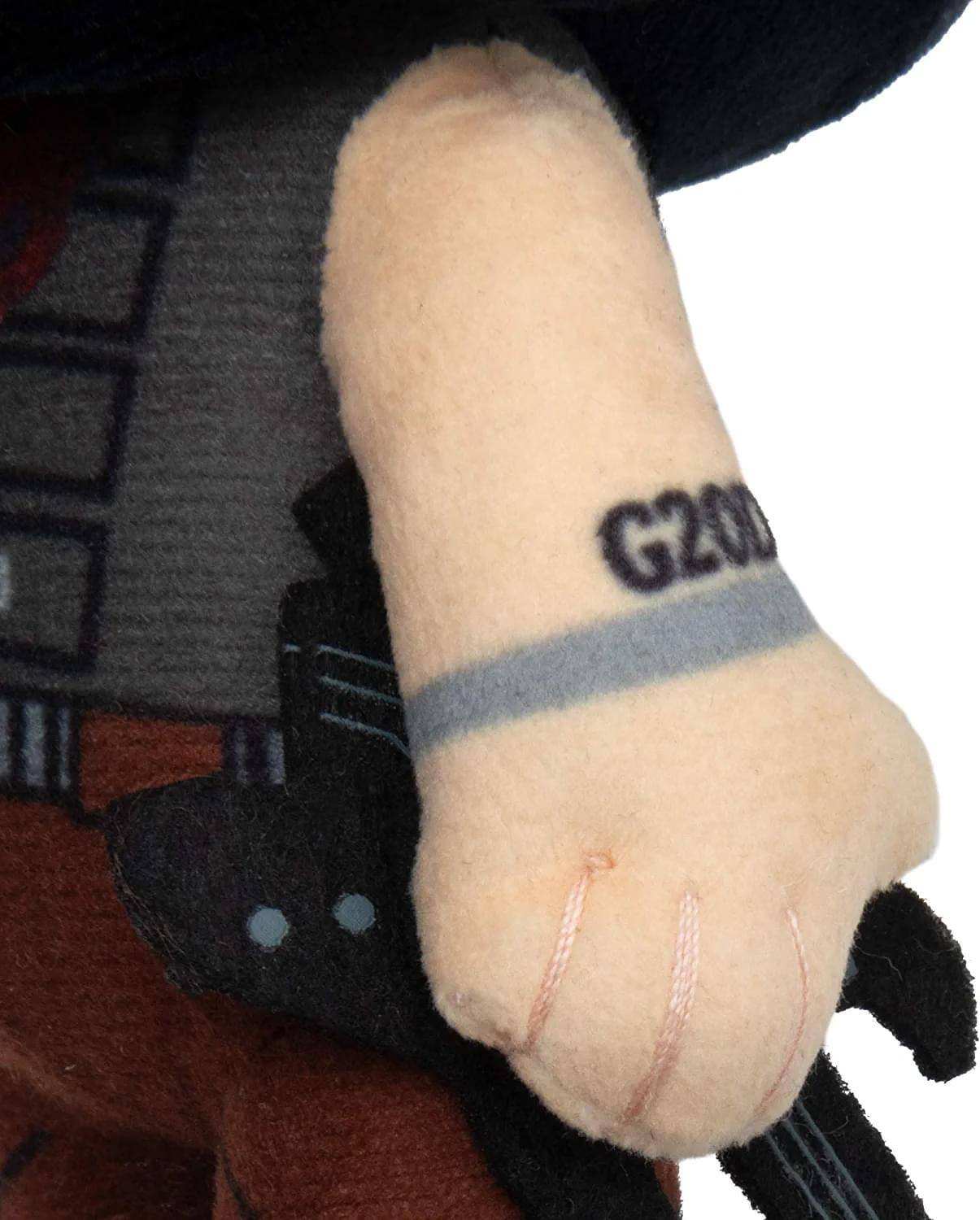 Alt View 10. JINX - Cyberpunk 2077 M8Z Johnny Silverhand Plush - Black.