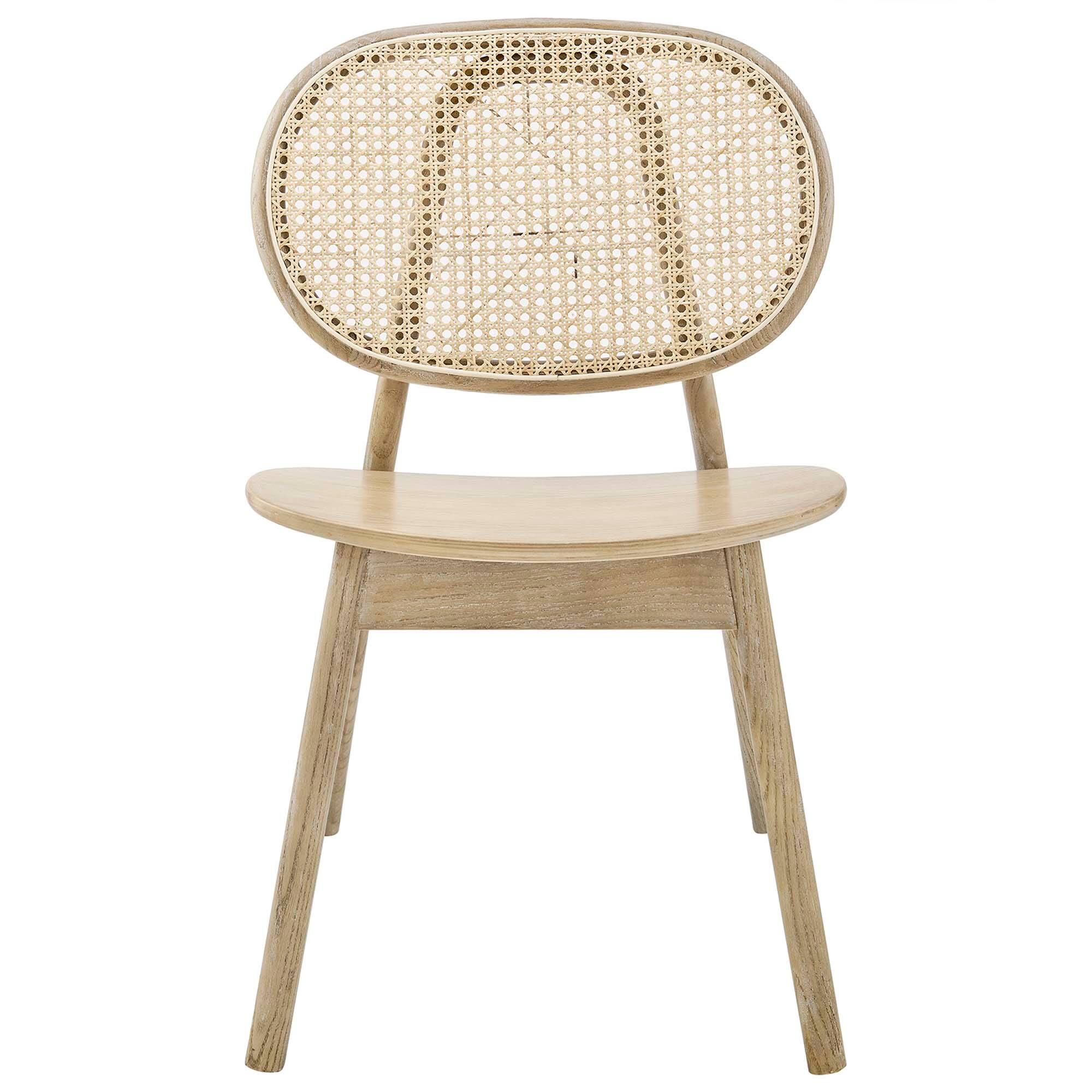 Alt View 1. Modway - Malina Wood Dining Side Chair Set of 2 by Modway - Gray.