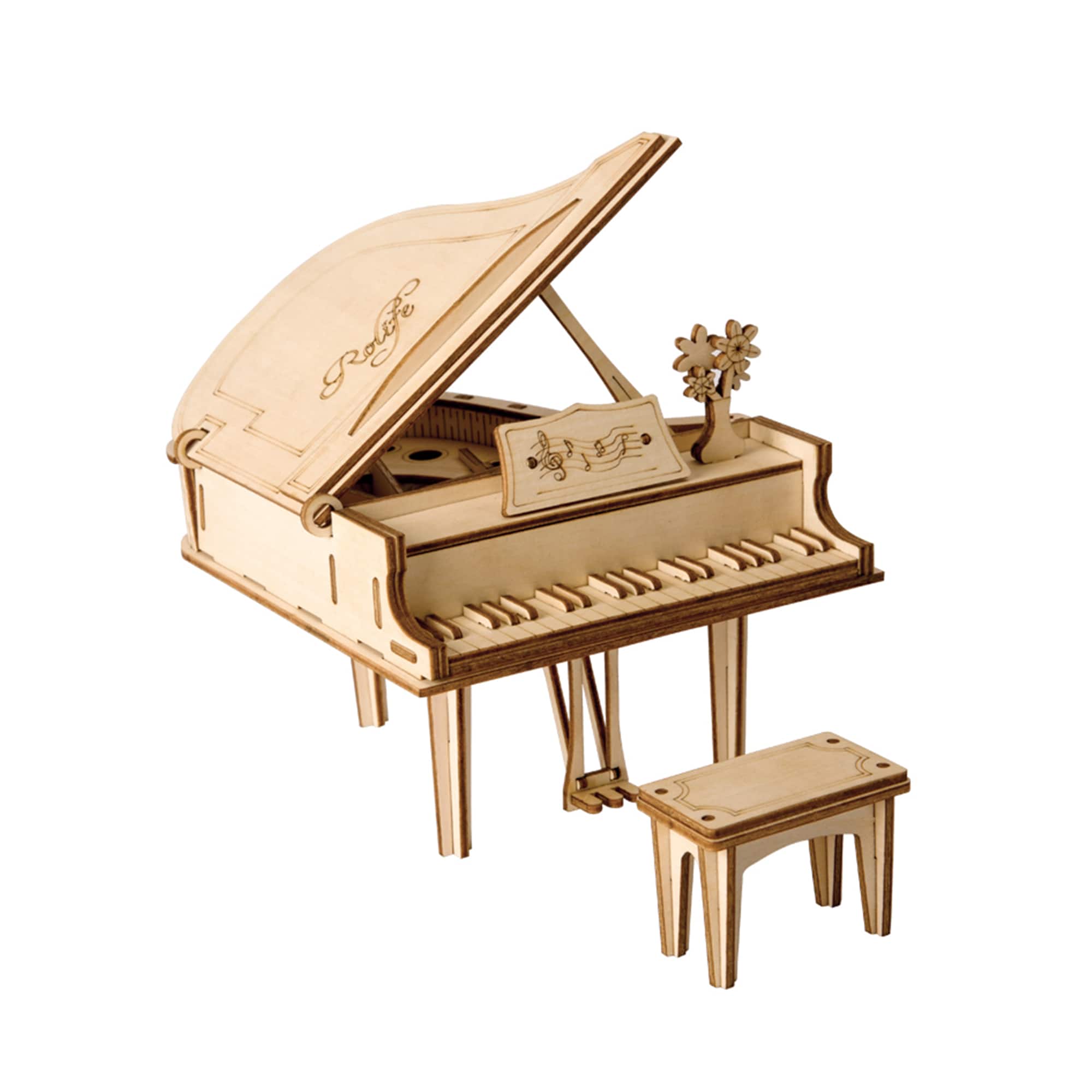DIY 3D Puzzle - Piano - 74pcs