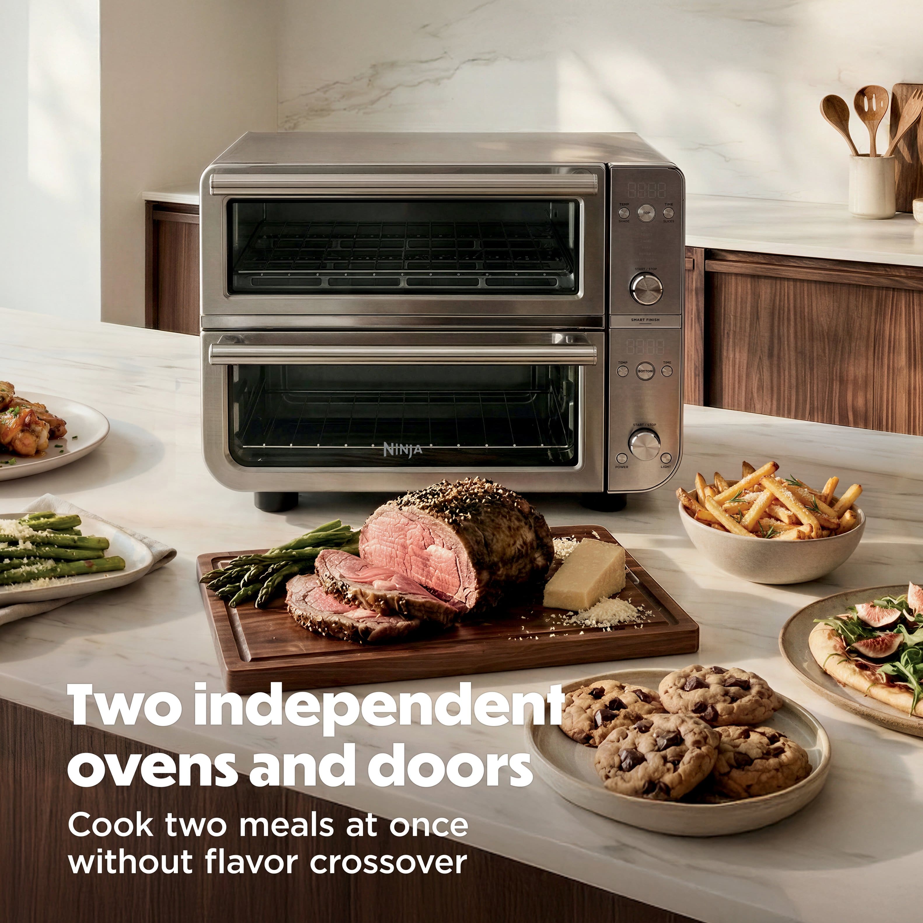 Ninja Double Oven Pro Smart XL Countertop Oven & Air Fryer
