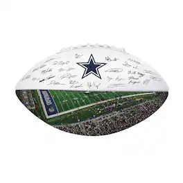 Logo Brands - Dallas Cowboys 2025 Autograph Signature Football - Navy