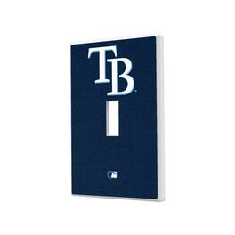 Keyscaper - Tampa Bay Rays Solid Single Toggle Light Switch Plate - Multicolor