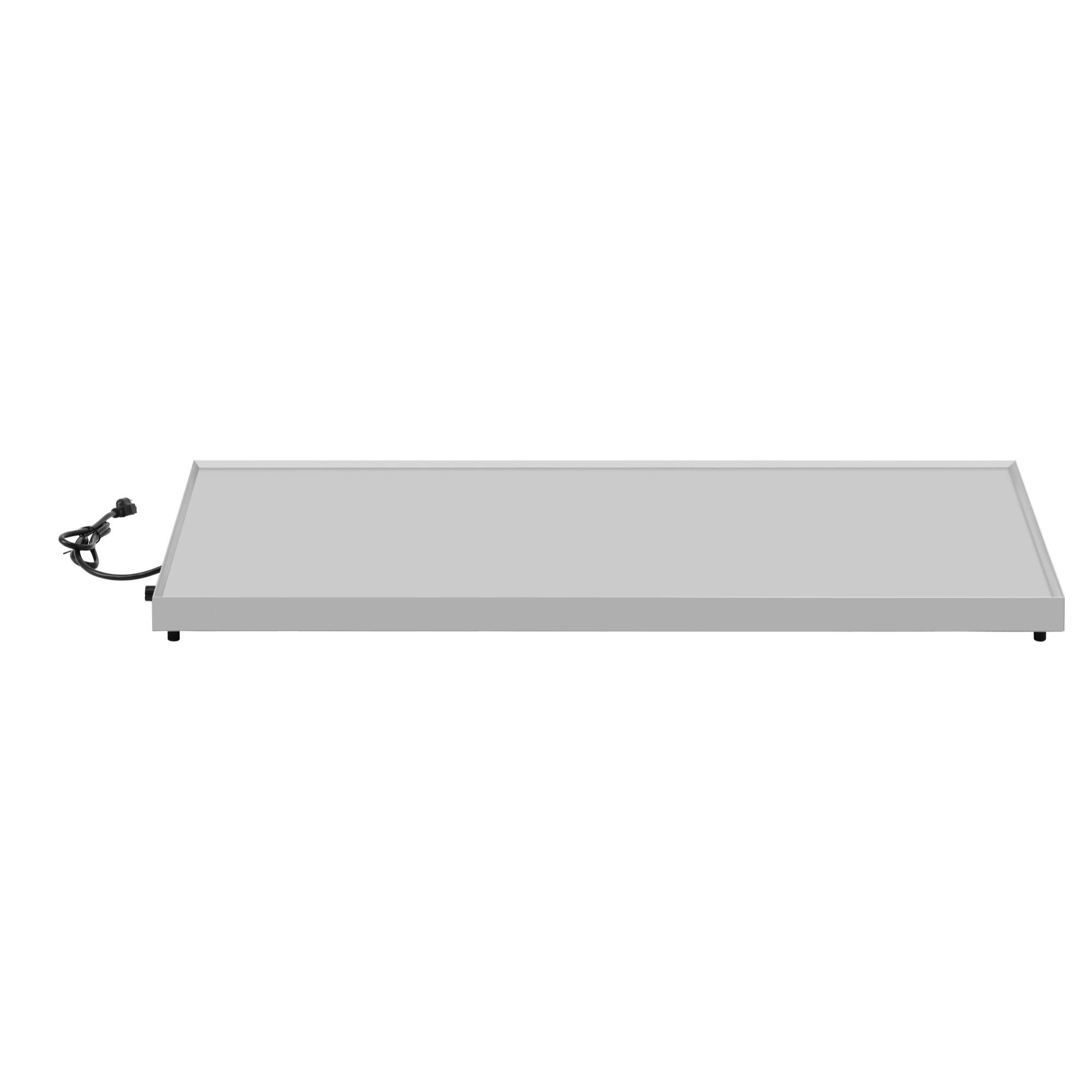 Alt View 3. Koolmore - 48 In. Commercial Warming Shelf - Silver.
