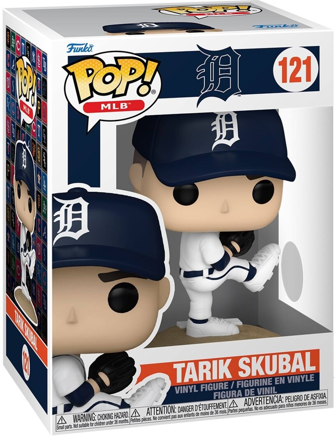 Funko POP! MLB: Tigers Tarik Skubal COLLECTIBLES Multicolor