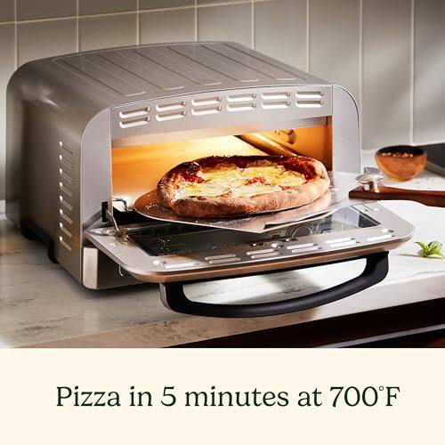 Pizza in 5 minutes at 700°F