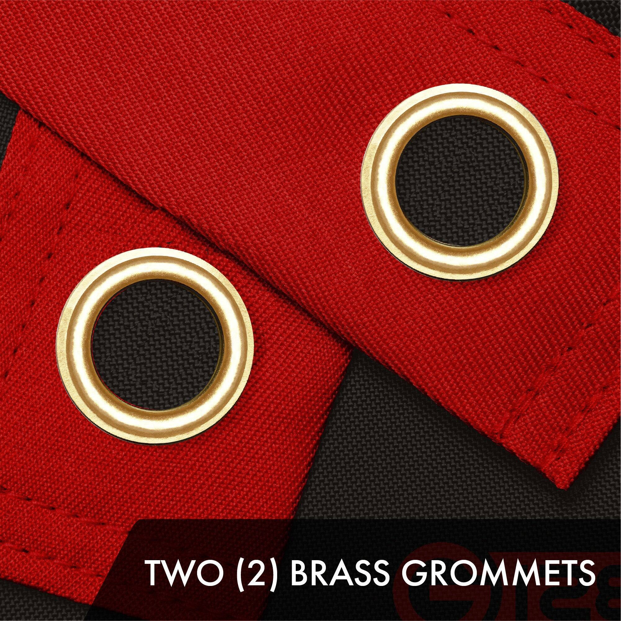TWO (2) BRASS GROMMETS