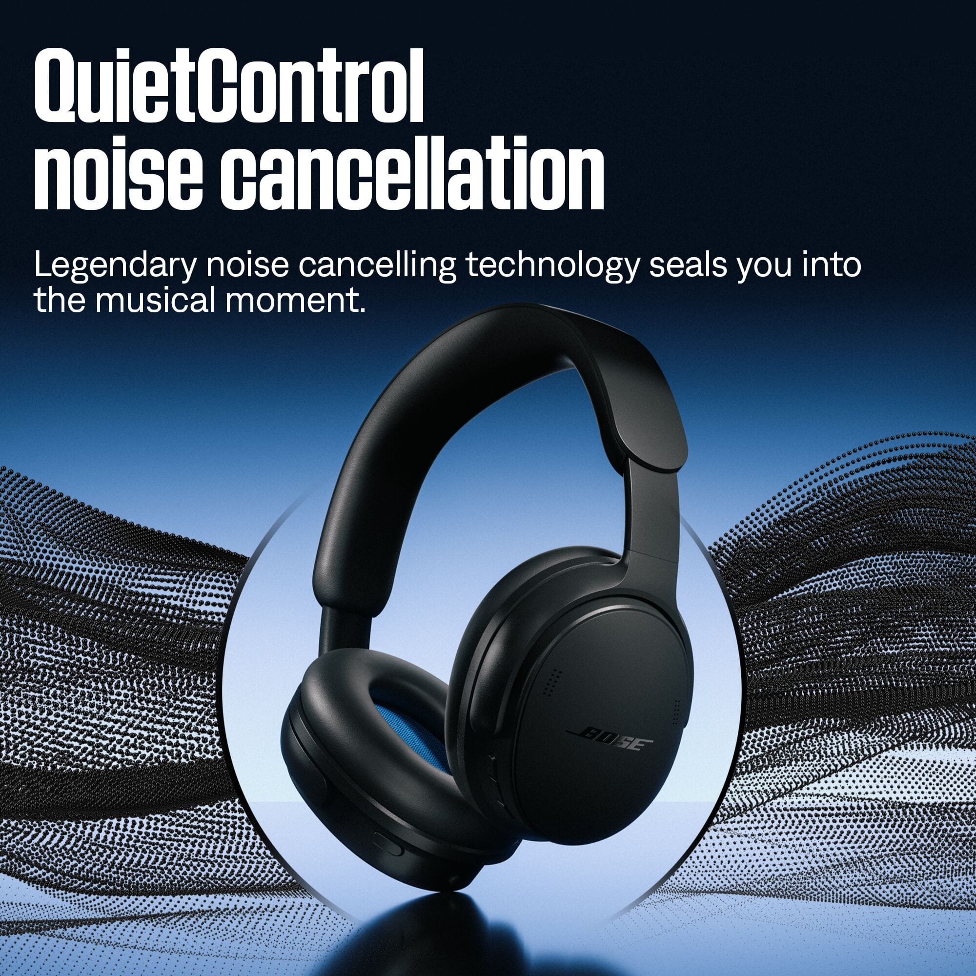 Bose QuietComfort Headphones (2nd Gen) Wireless, Over Ear, Active