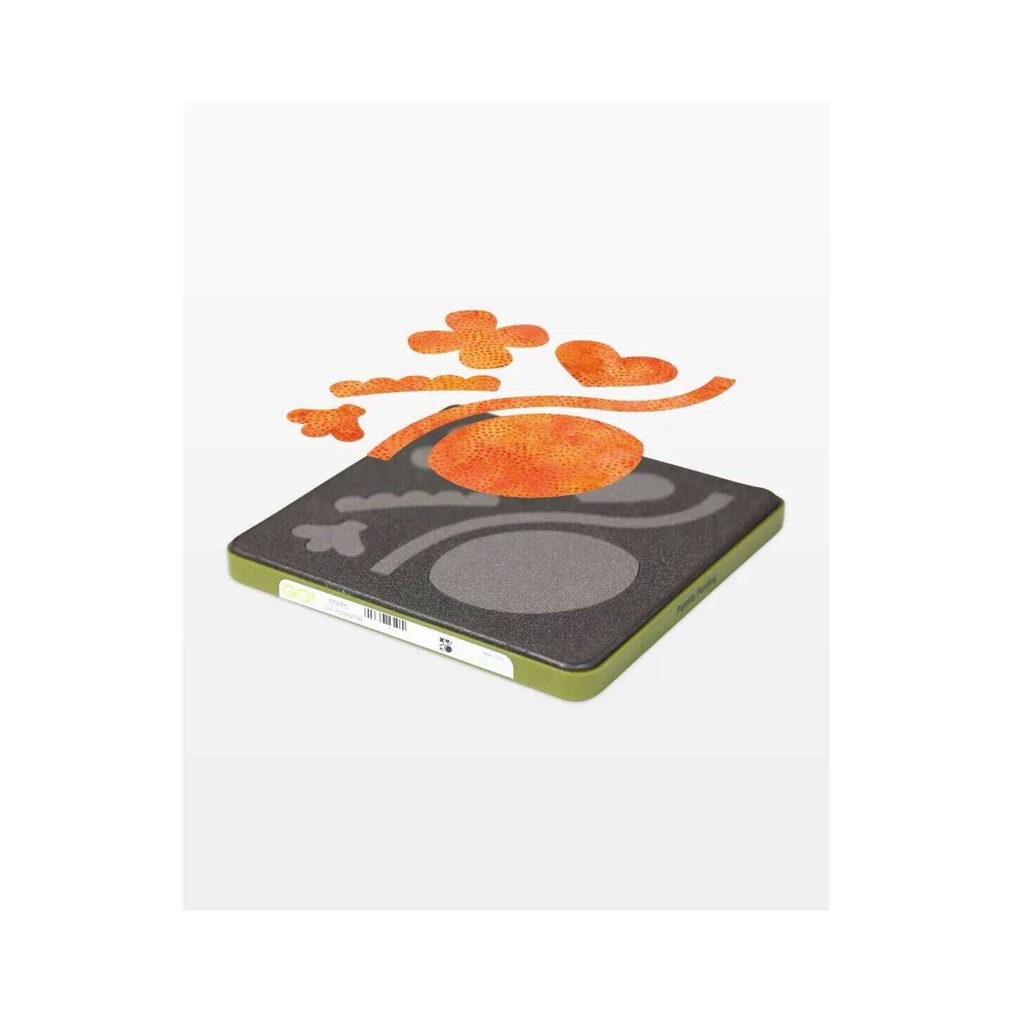 Left. AccuQuilt - GO! Owl Accessories Die - Multicolor.