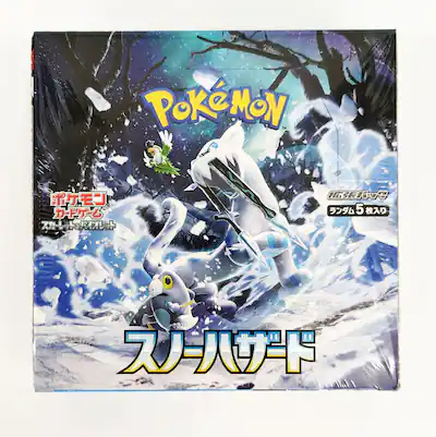 Pokemon Japanese - Snow Hazard Booster Box Pokemon Japanese - Snow Hazard Booster Box