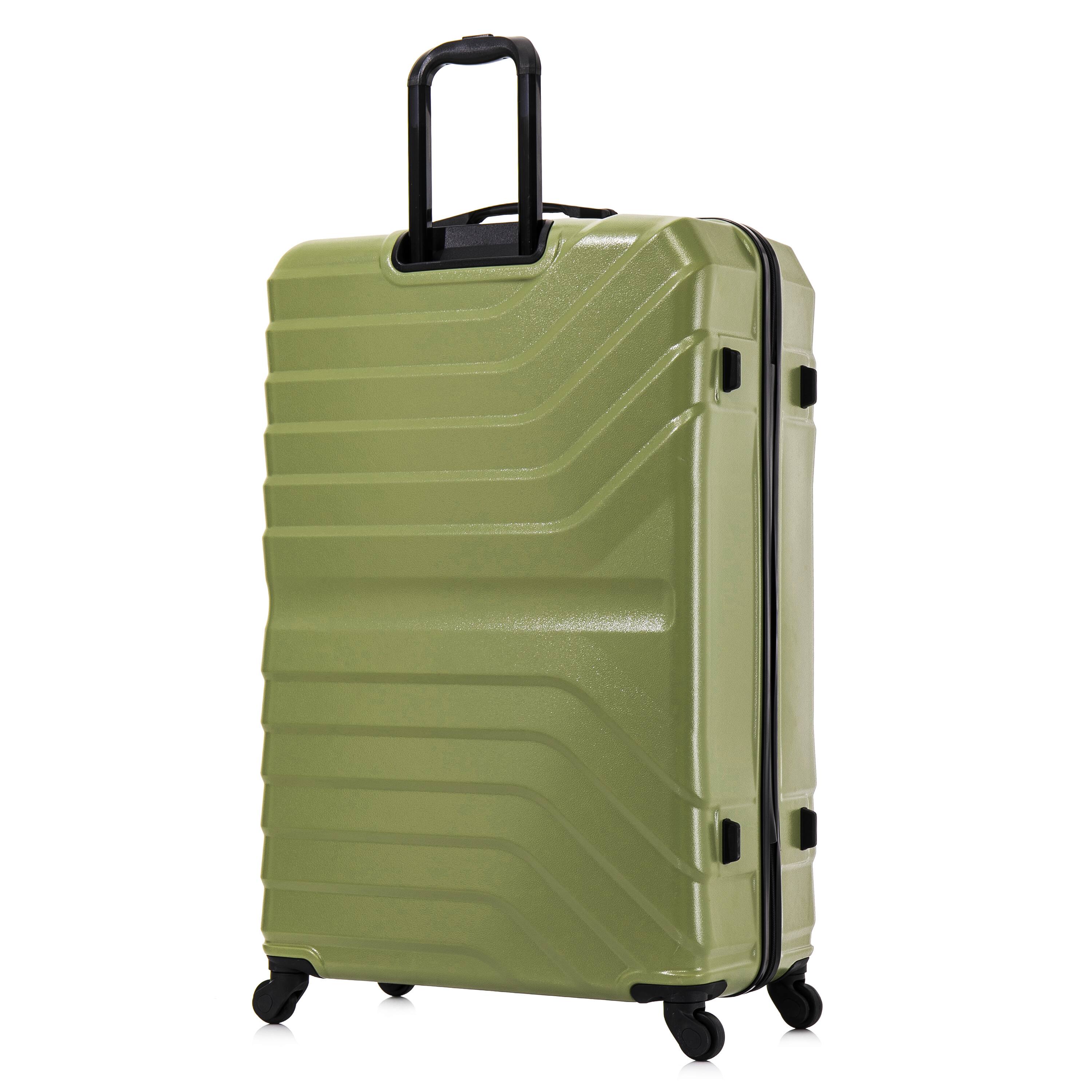 Alt View 1. InUSA - Aurum lightweight hardside spinner luggage 32" - GREEN.