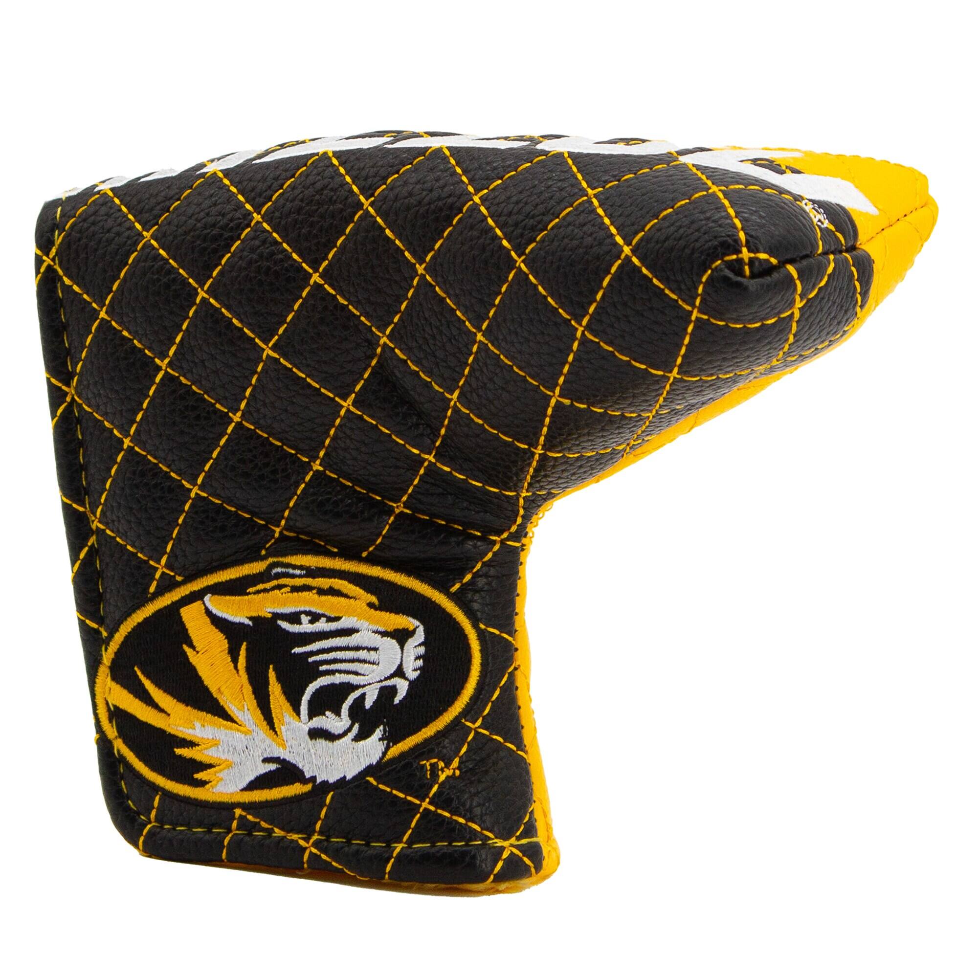 Alt View 2. Team Golf - Missouri Tigers Quilted Blade Putter Cover - Multicolor.