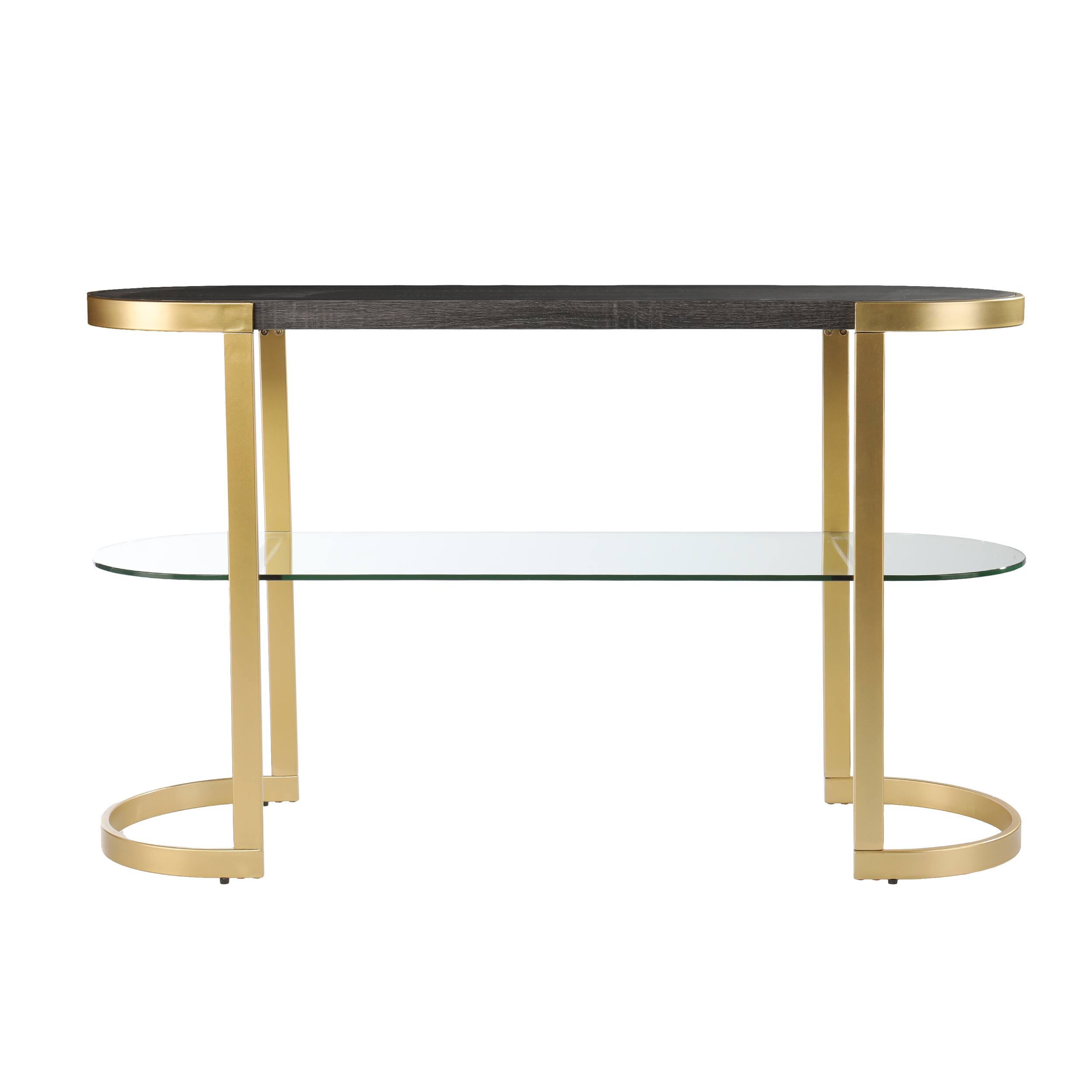Left. TinyHomie - Otsento Console Table - Ebony.