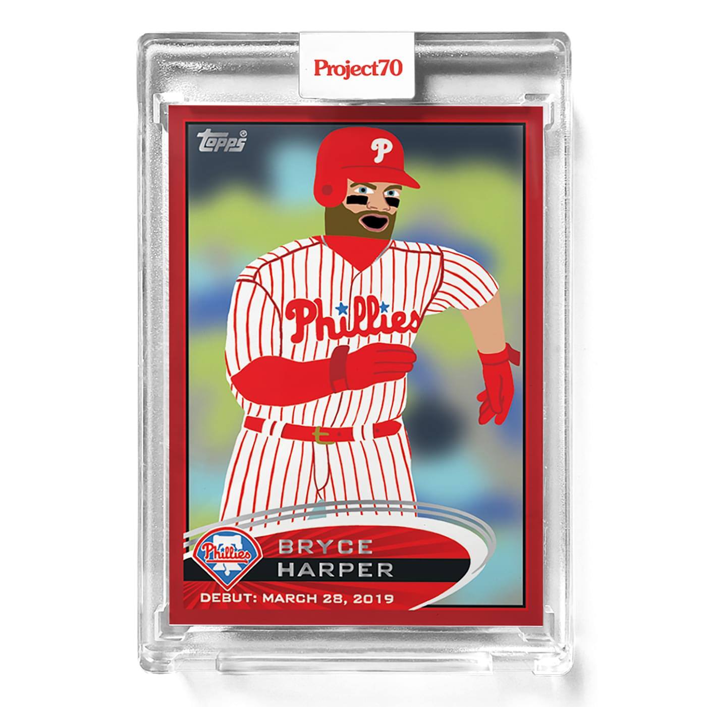 Topps - Project 70 Card 461 | 2012 Bryce Harper by Keith Shore - Red