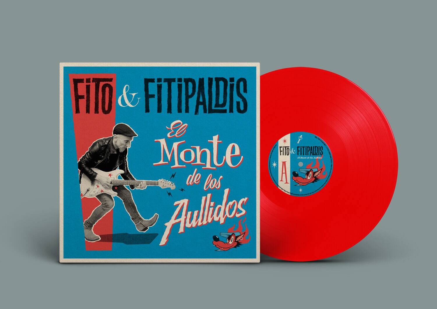 Front. Fito Y Fitipaldis - El Monte De Los Aullidos - Ltd 180gm Red Vinyl   - VINYL LP.