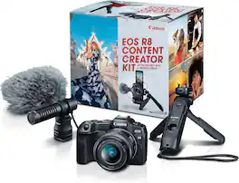 Canon - EOS R8 Content Creator Kit (International Version) - Black